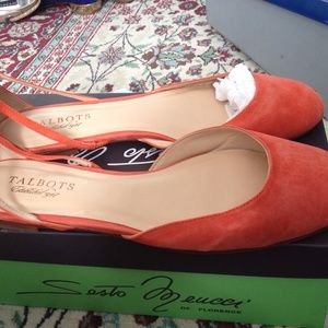 Talbots 8 1/2 size New Leonora Carrot flats NWT